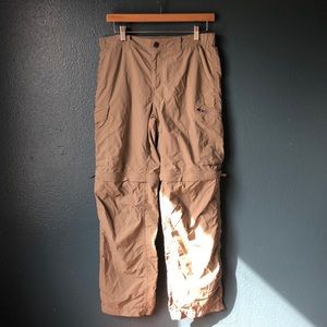 32w30l zip off Columbia Hiking Pants